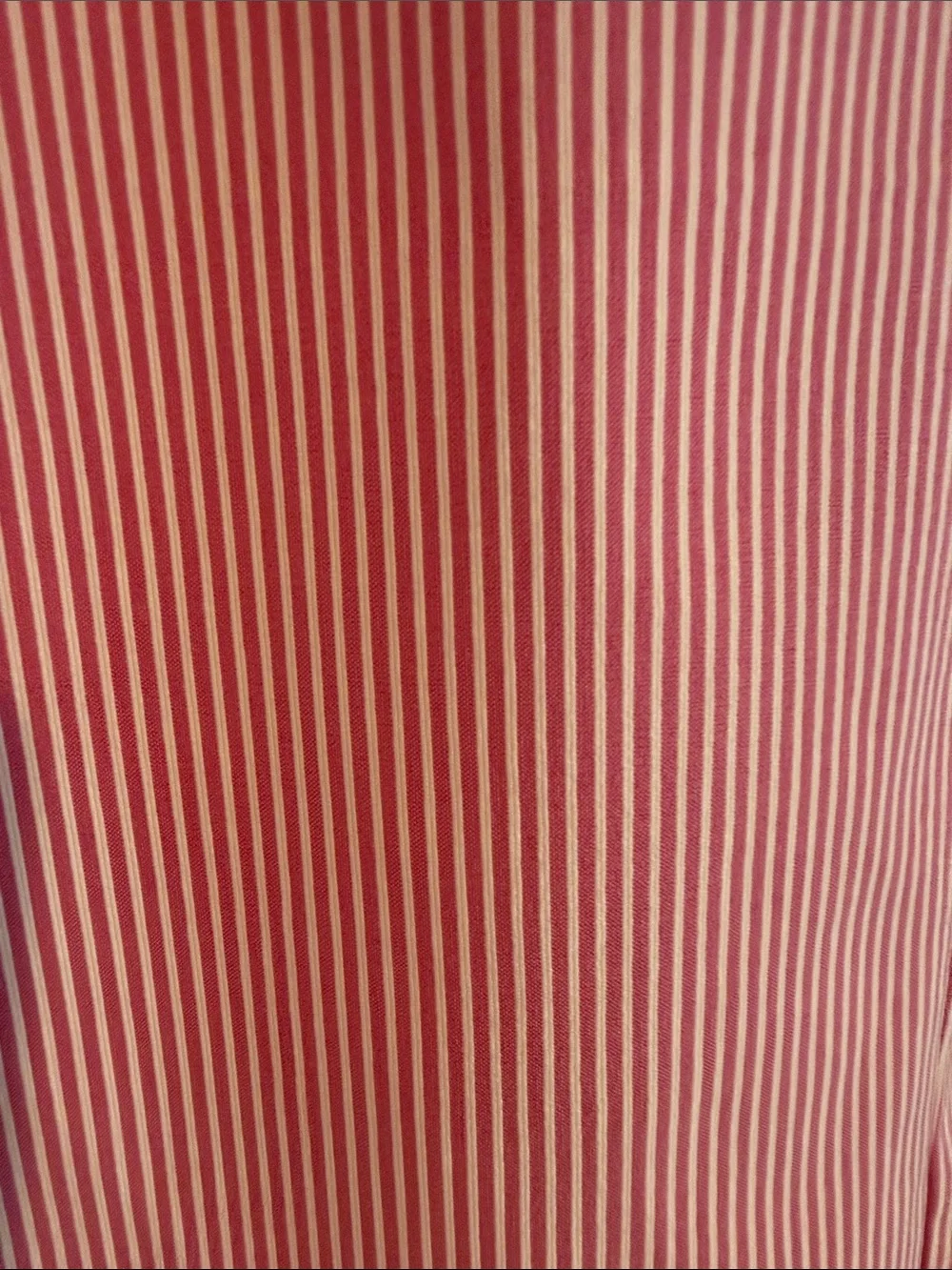Mario Serrani Pink and White Striped Comfort Stretch Capris / NWT size L - Picture 2 of 4